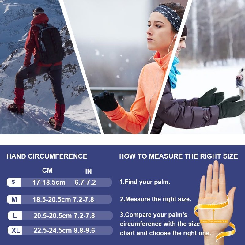 Selecting the correct heated glove size is essential for maximum warmth, comfort, and heating efficiency. Proper fit ensures even heat distribution across the fingers and back of the hand while maintaining flexibility and dexterity during winter activities.