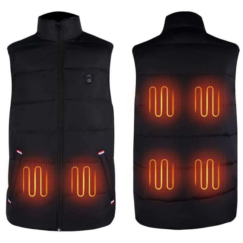 5V USB Heated Vest with Battery Pack for Men and Women Thermal Waistcoat Factory ODM