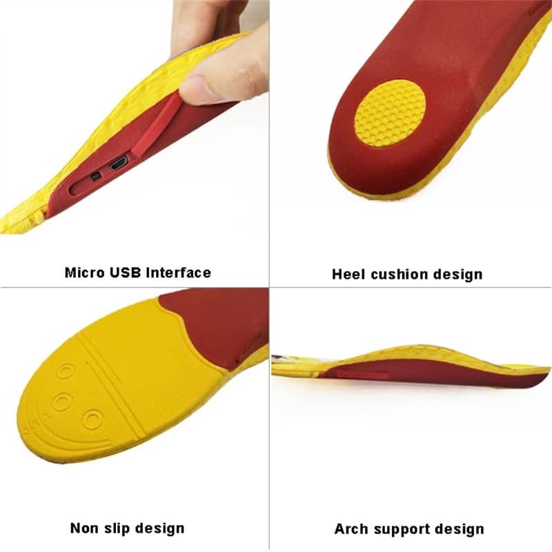 Durable & Comfortable Design of Dr. Warm Heated Insoles