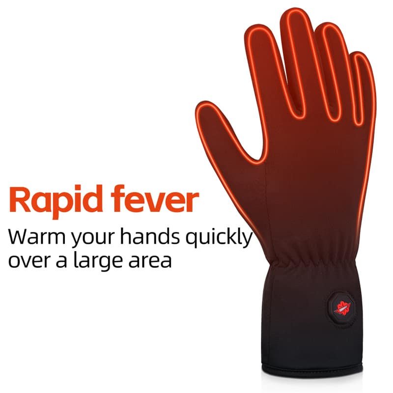 Image representing the OEM/ODM service for heated gloves, showing blueprint designs or multiple glove samples for brand selection and customization.