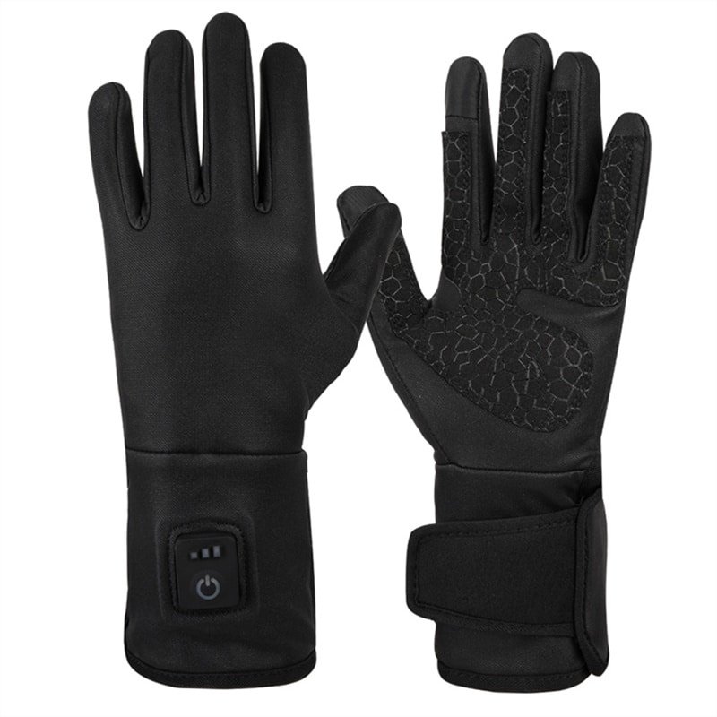 Product image categorized as Sports Safety/Riding Gloves, emphasizing the thermal insulation and protective qualities for winter sports use.