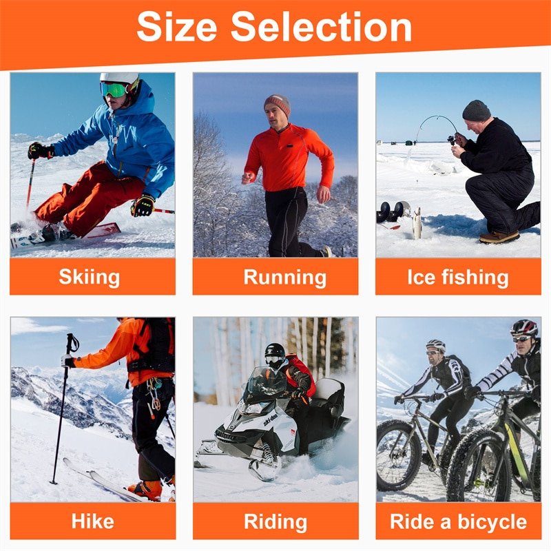 A comprehensive hero shot of the Dr.Warm heated gloves, symbolizing its capability as a single solution for work, sports, and daily winter life.