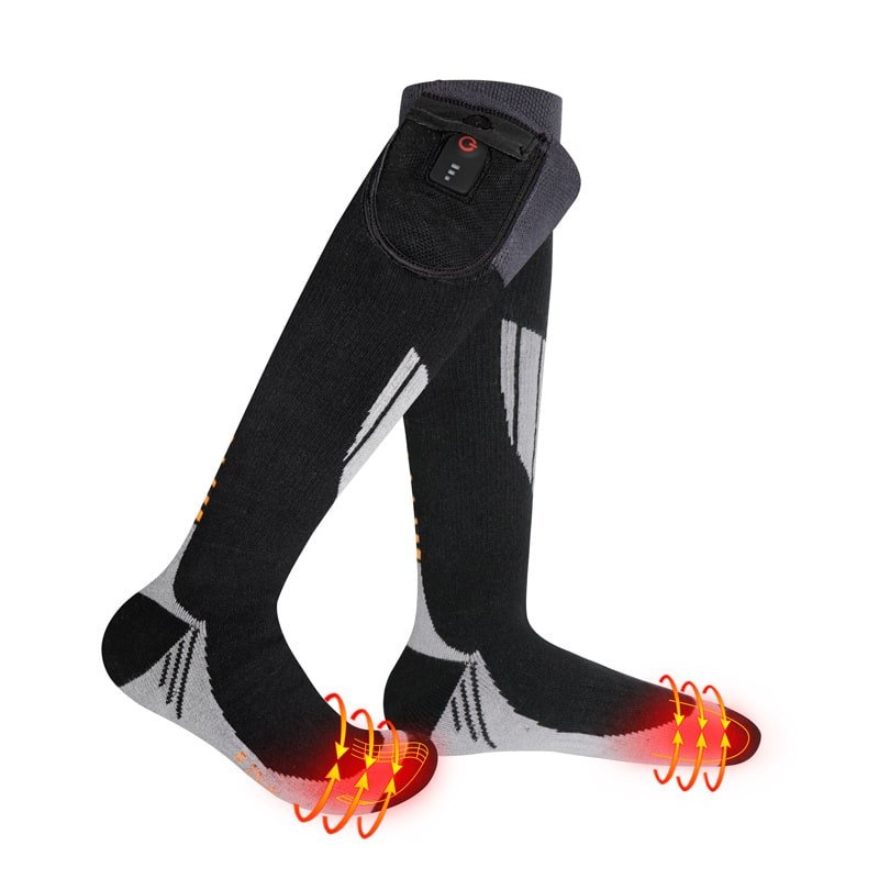 CE FCC RoHS Certified OEM Heated Socks Safe Personalized Manufacturing Factory