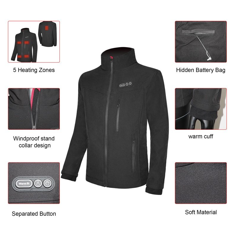 Comprehensive Heated Jacket for Winter Ski Hunting Outdoor Coats Custom Warm Clothing Manufacturer