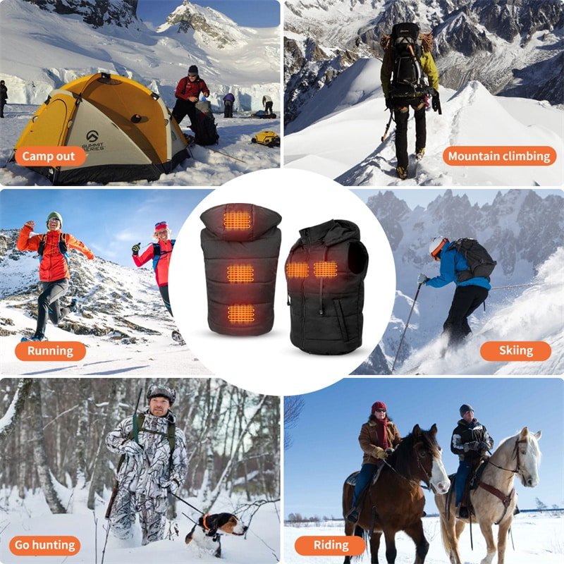 Custom Heated Vest OEM ODM Wholesale MOQ 500 Factory Direct Manufacturer