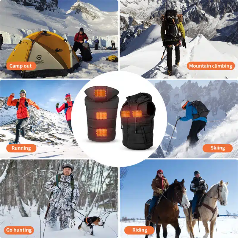 Custom Heated Vest OEM ODM Wholesale MOQ 500 Factory Direct Manufacturer