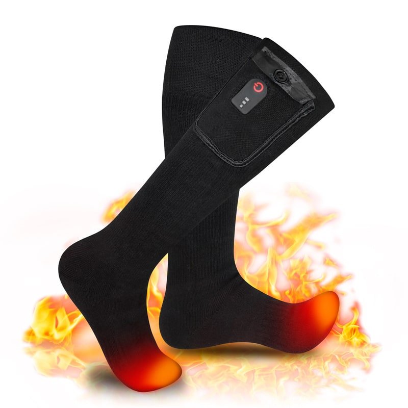 Electric Battery Operated Heated Socks 14 Days Delivery Motorcycle Gear Factory Supplier