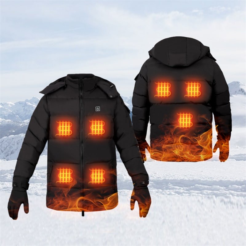 Heated Jacket Polyester Nylon Material Durable Thermal Wear Custom Manufacturer ODM