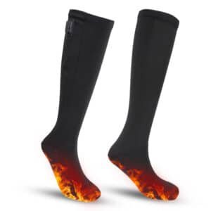 OEM ODM Factory Produces 12V Rechargeable Heated Socks for Women Ideal for Winter Cycling and Motorcycle Riding