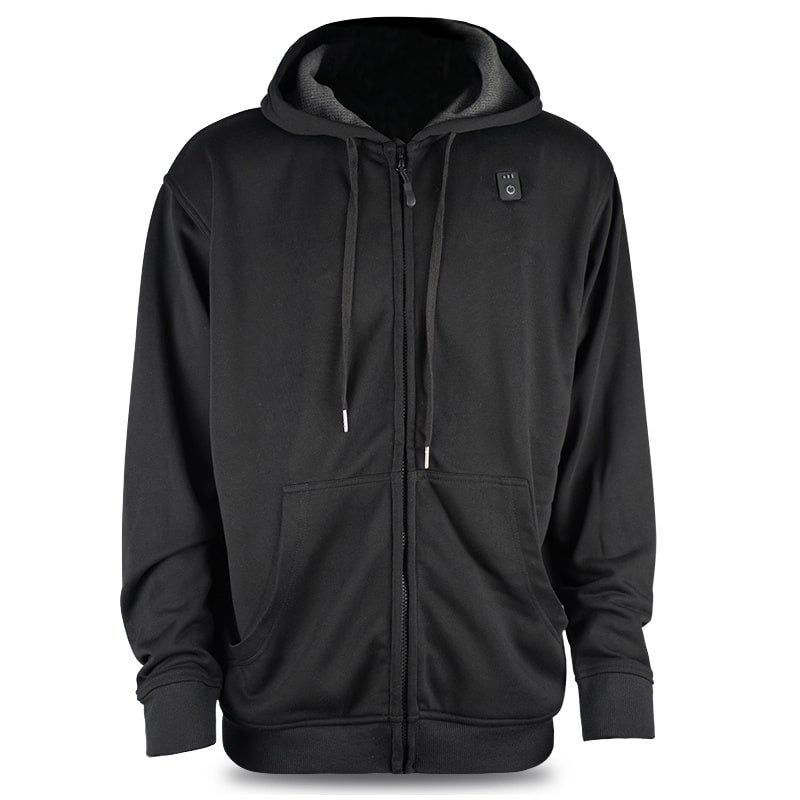 Mens 3 Level Heating Control Jacket USB Rechargeable Puffy Formal Style Cotton Filled Factory ODM