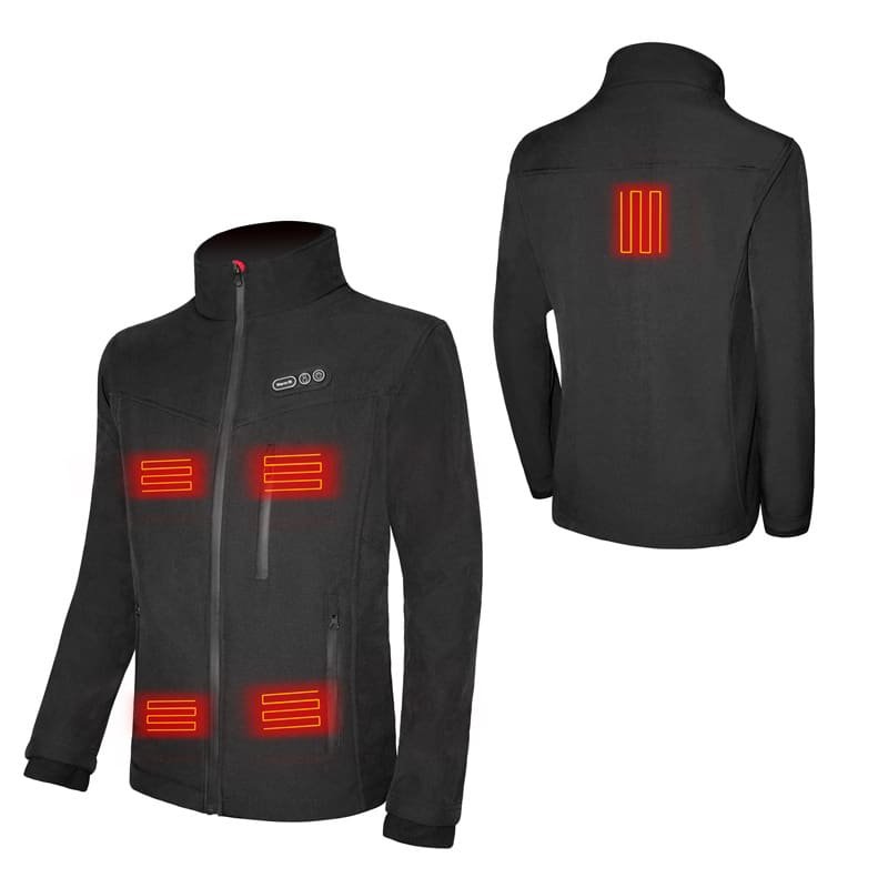 Professional 74V Battery Heated Jacket 90 Polyester 10 Spandex for Ski Hunting Factory ODM