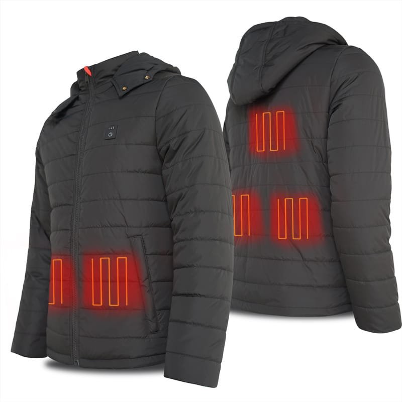Professional Heated Jacket Manufacturer USB Heating Solution Hooded Coat ODM OEM