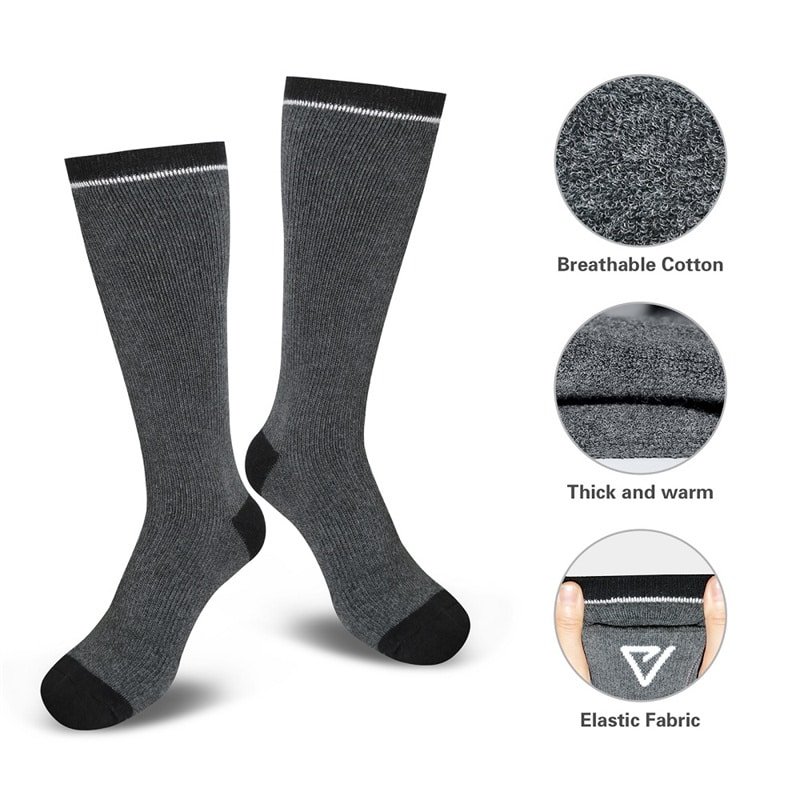 Rechargeable Heated Socks with 14 Days Delivery Fast Turnaround Ski Gear Factory Supplier