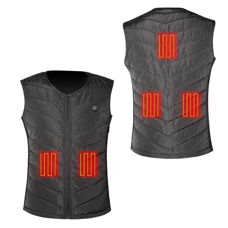 Rechargeable Heated Vest 14 Days Delivery MOQ 1000 Wholesale Fleece Padded Garment Factory