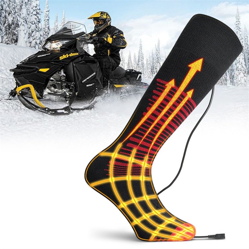 Professional Snowmobile Heated Socks and Winter Riding Gear from Custom Manufacturing Factory