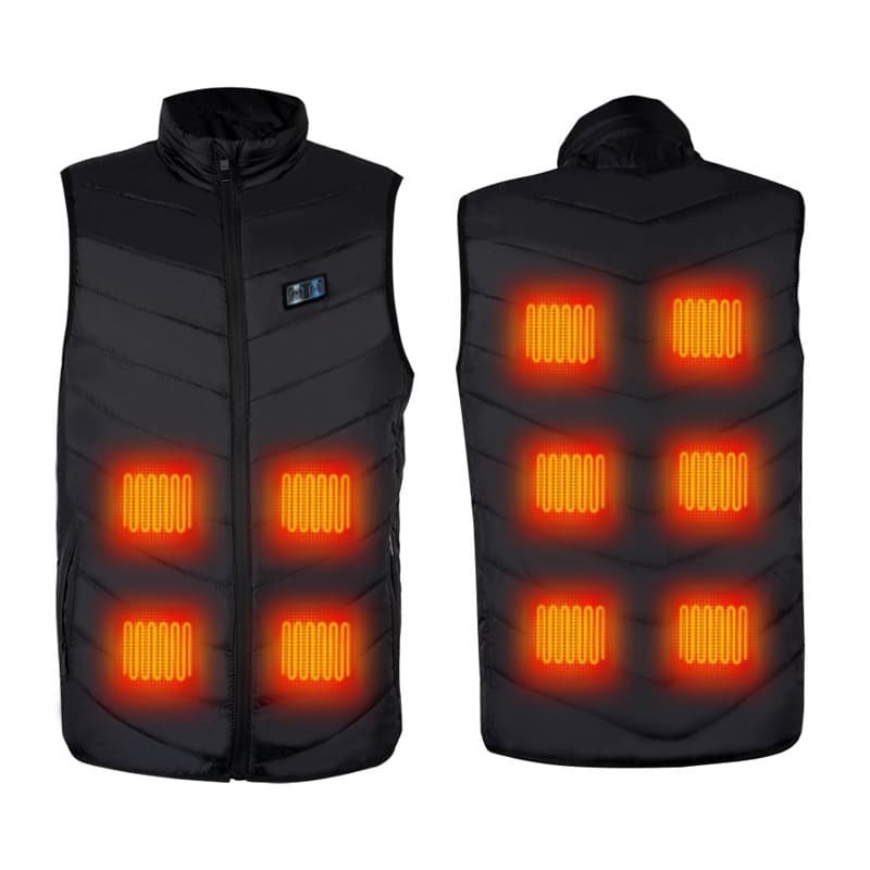 Verified Custom Manufacturer of Unisex Winter Sports Heated Jacket with USB Battery Pack