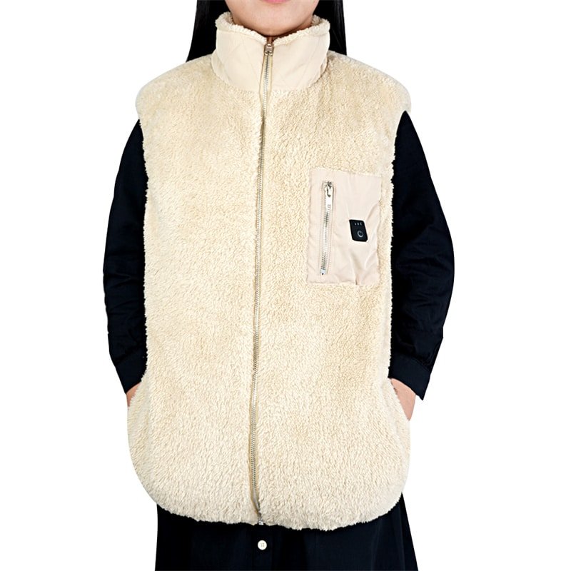 Two in One Winter Reversible Heated Vest for Versatile Seasonal Wear Factory Production