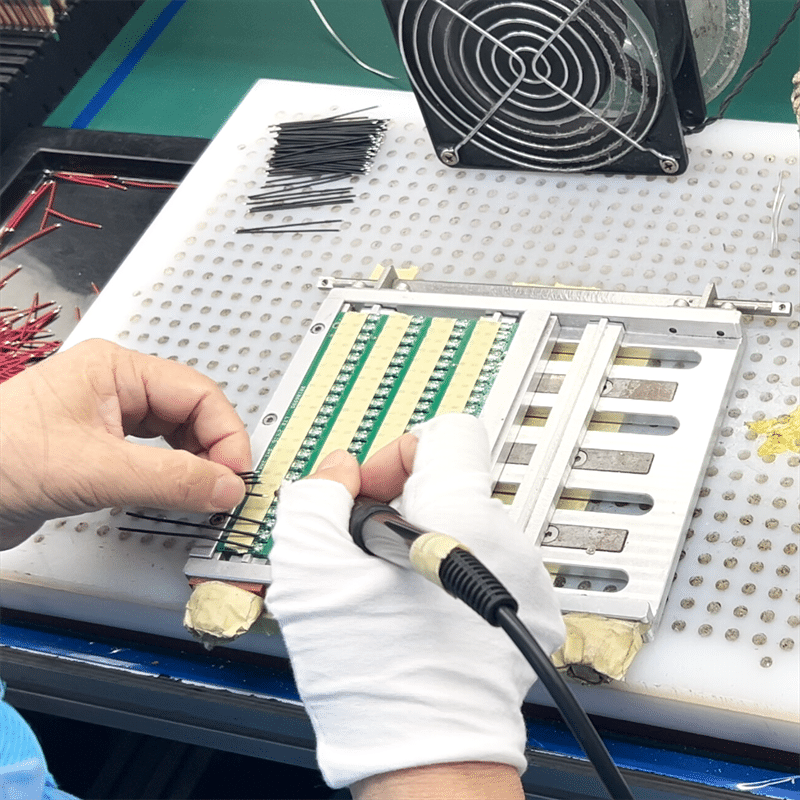 battery control circuit assembly for heated apparel smart battery management system heated clothing battery electronics production