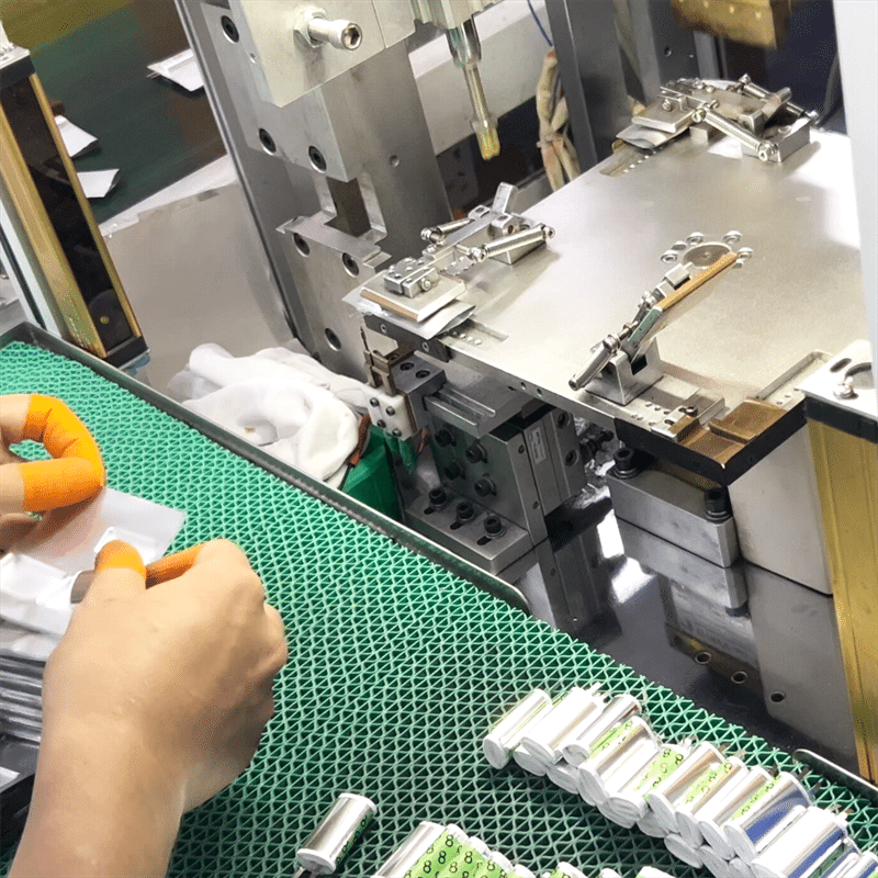 lithium battery cell assembly for heated apparel custom battery pack production heated clothing battery manufacturing process