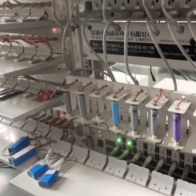 lithium battery aging test for heated apparel battery pack testing heated clothing battery quality control heated gear battery testing equipment