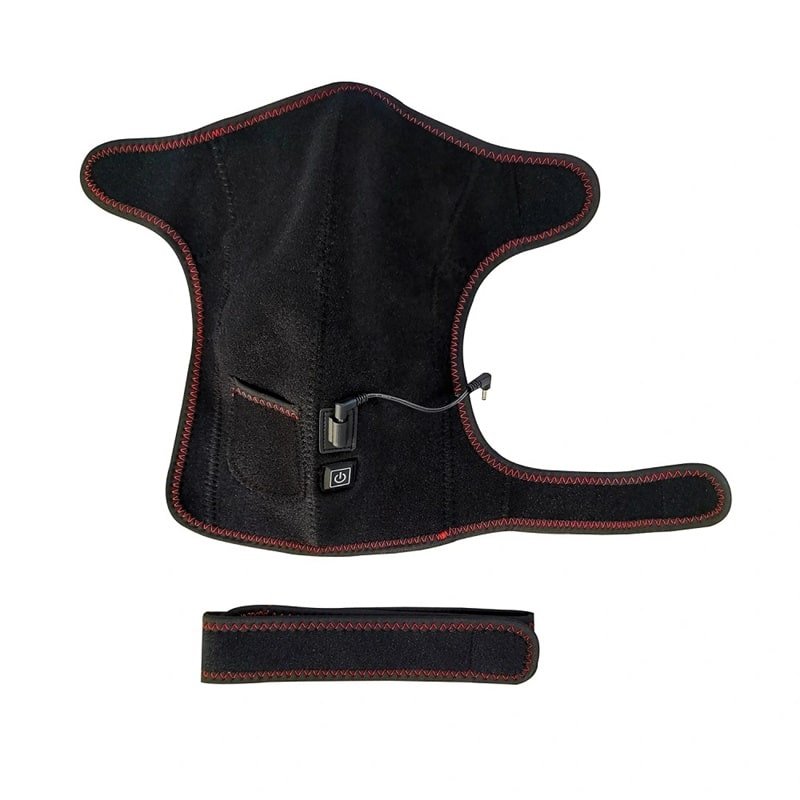 Polyester Cotton and Neoprene Heated Shoulder Brace for Durable Comfort and Massage Factory