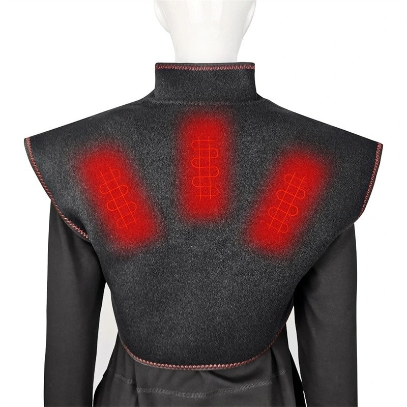 Professional Heated Apparel Manufacturer Massage Heated Vest Solution for Outdoor ODM Factory