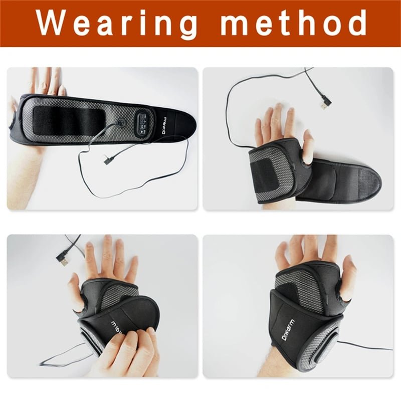 Professional Heated Gear Manufacturer Wrist Therapy Solution with Carbon Fiber ODM Factory