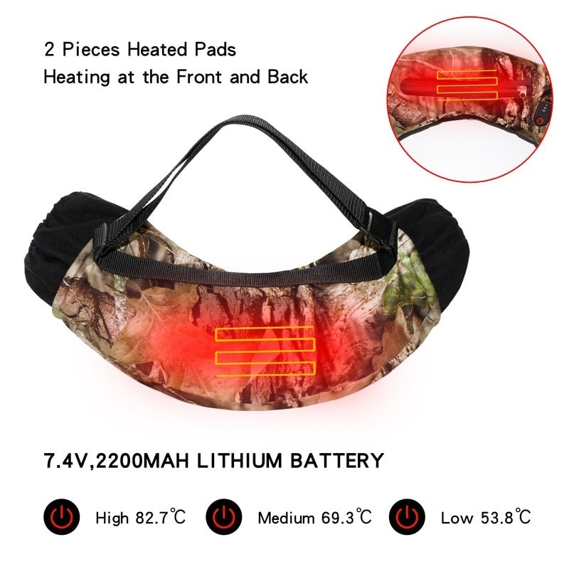 Windproof and Waterproof Hand Warmer Muff Made with Nylon Polyester for Outdoor Gear Factory