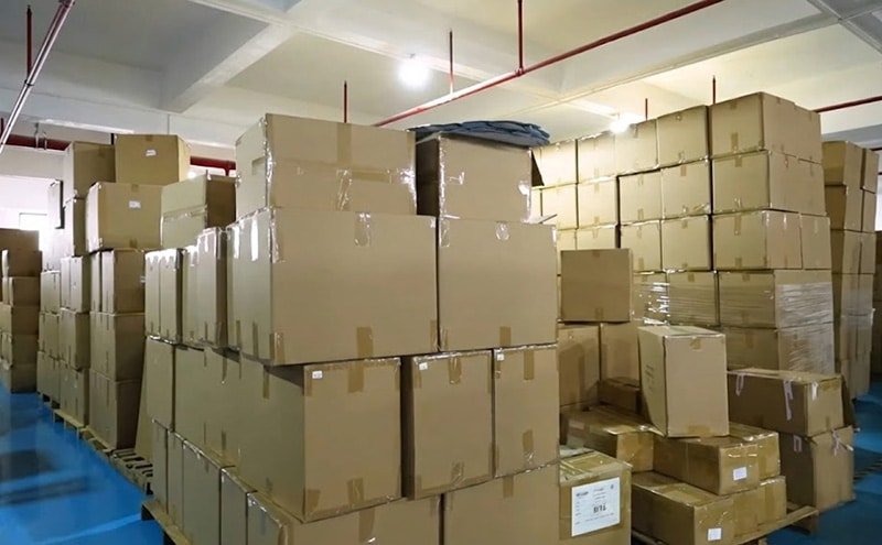 Packing and shipping process for OEM heated products