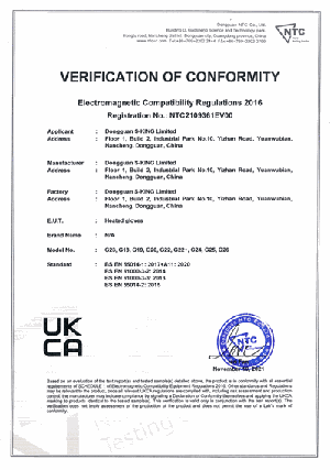 UKCA Certification